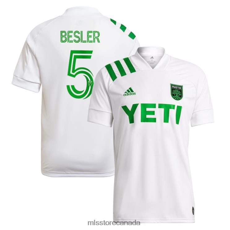 MLS Jerseys Men Austin FC Matt Besler Adidas White 2021 Legends Replica Jersey 2X6041449