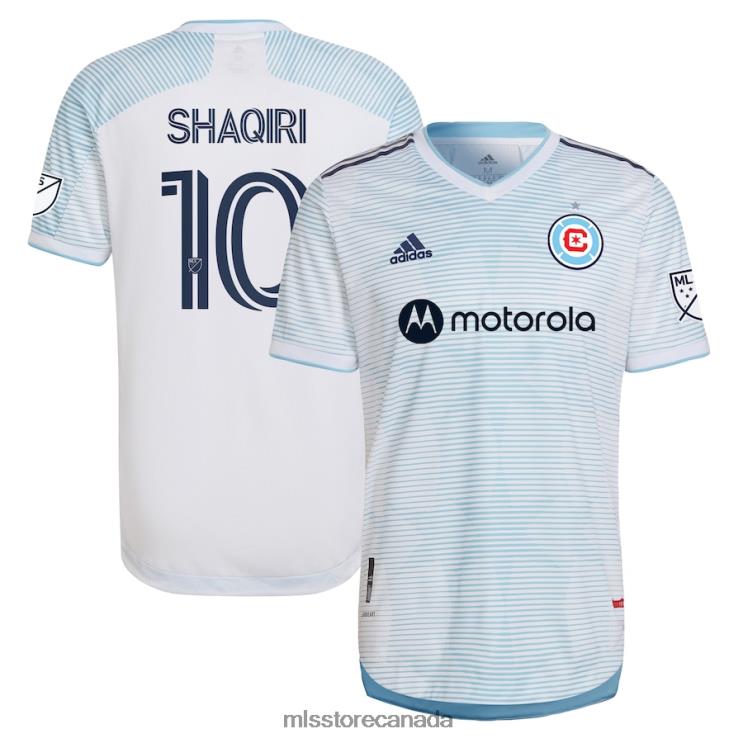 MLS Jerseys Men Chicago Fire Adidas White 2022 Lakefront Kit Authentic Player Jersey 2X6041347
