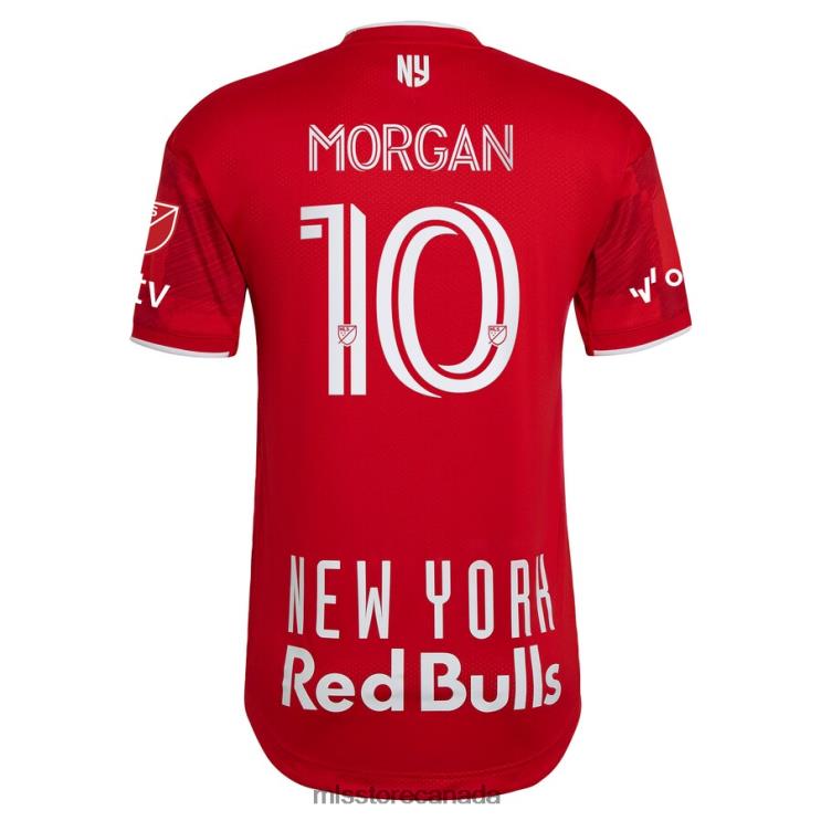 MLS Jerseys Men New York Red Bulls Lewis Morgan Adidas Red 2023 1Ritmo Authentic Player Jersey 2X6041065