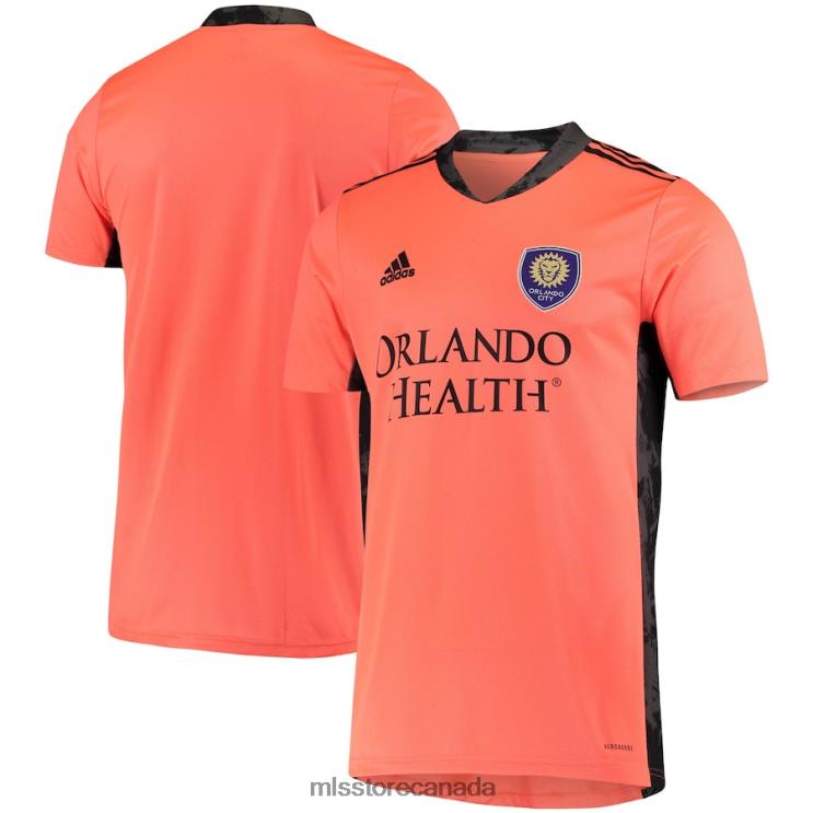 MLS Jerseys Men Orlando City SC Adidas Orange Replica Goalkeeper Jersey 2X604374